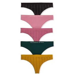 Victoria’s Secret Very Sexy Seamless Thong Panty 5-pack Sz M
